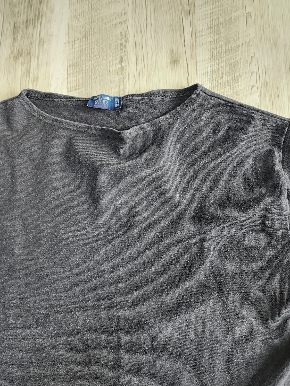 세인트제임스 길도 블랙 롱슬리브 티셔츠 팜. us40(100사이즈) 상품이미지4