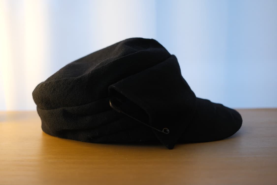 Safety pin & pleats casket hat 상품이미지6