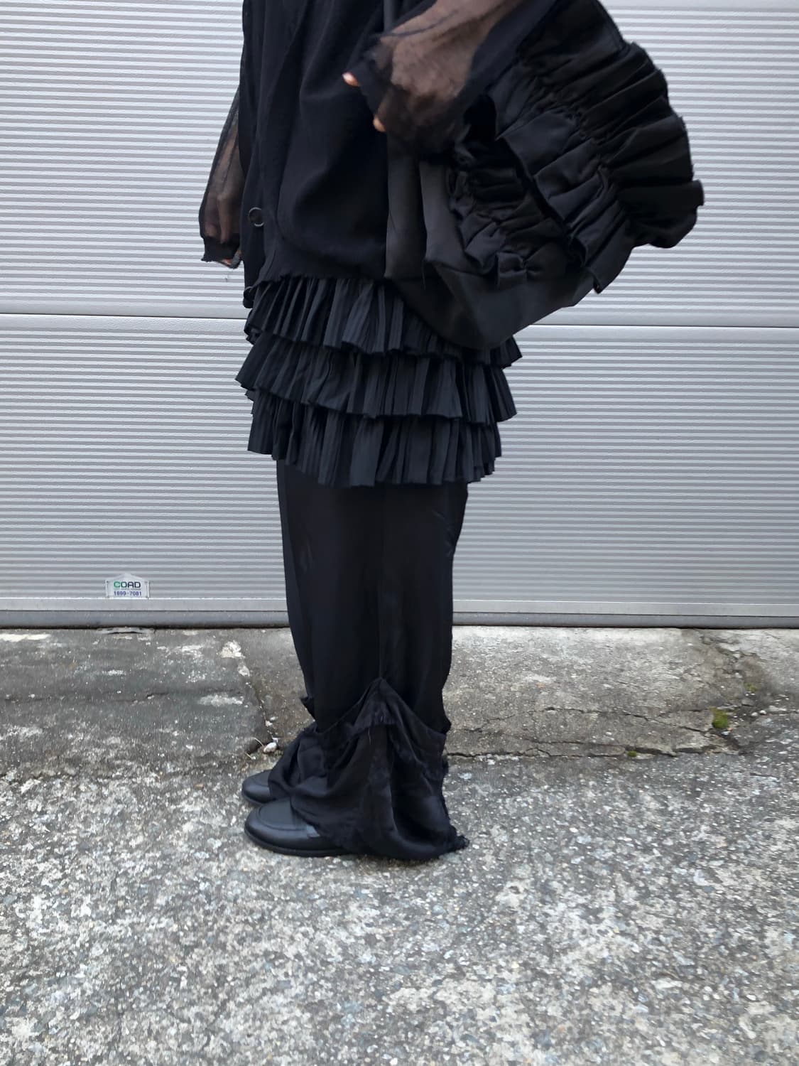 dkny 프릴 스커트 상품이미지1