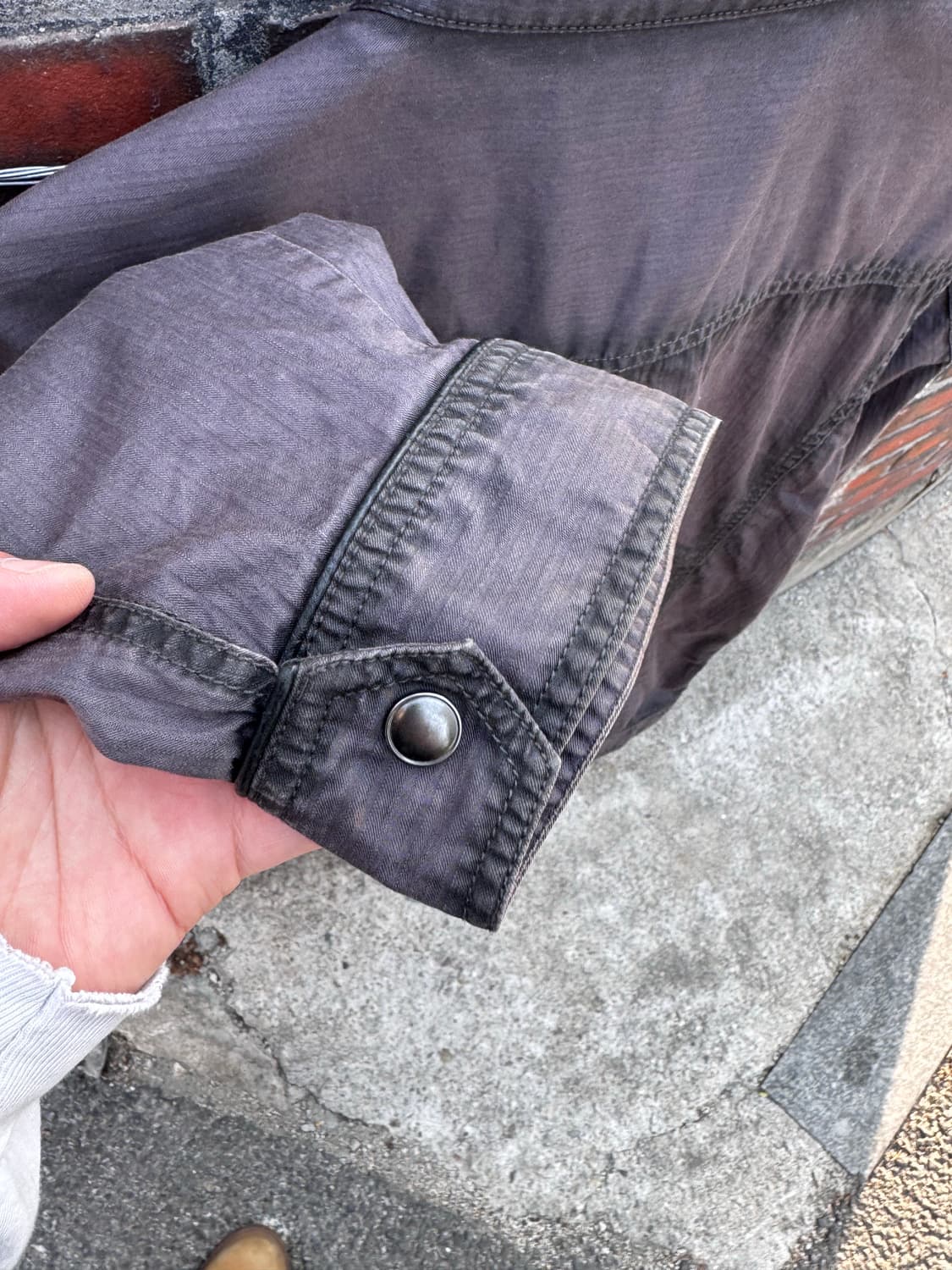 Sun Dogs 가먼트워싱 디테일 자켓  상품이미지9