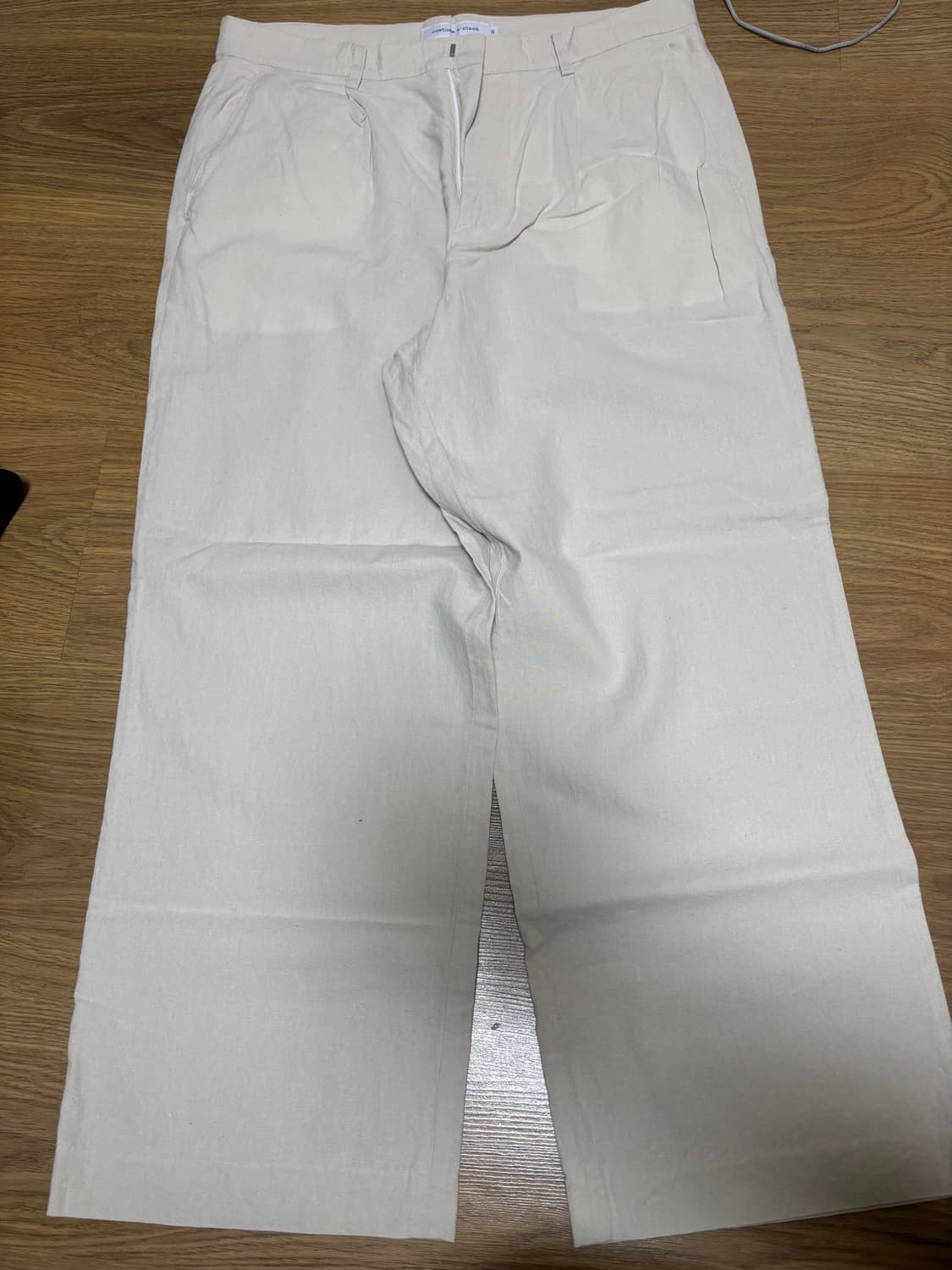 커스텀 어클락 린넨 팬츠 상품이미지1