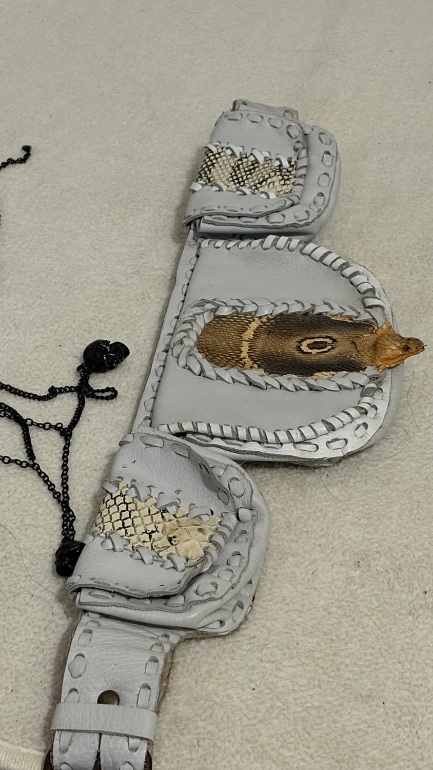 Kmrii style snakeskin belt bag 상품이미지2