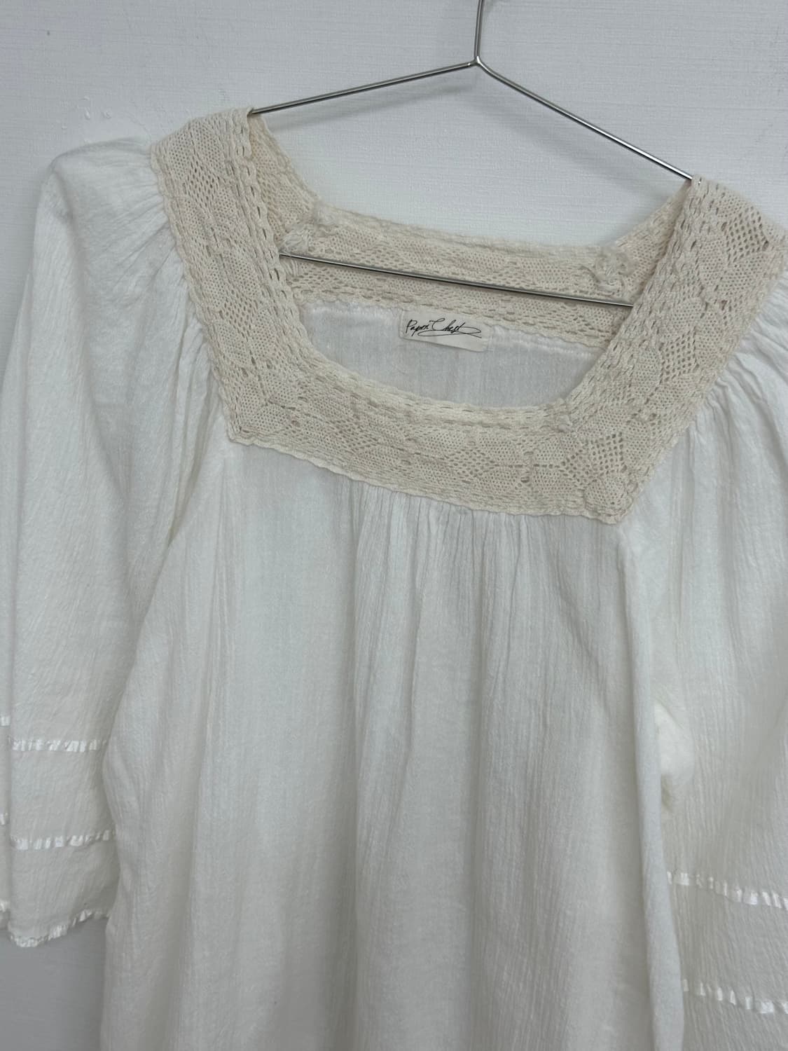 lace cotton top 상품이미지4