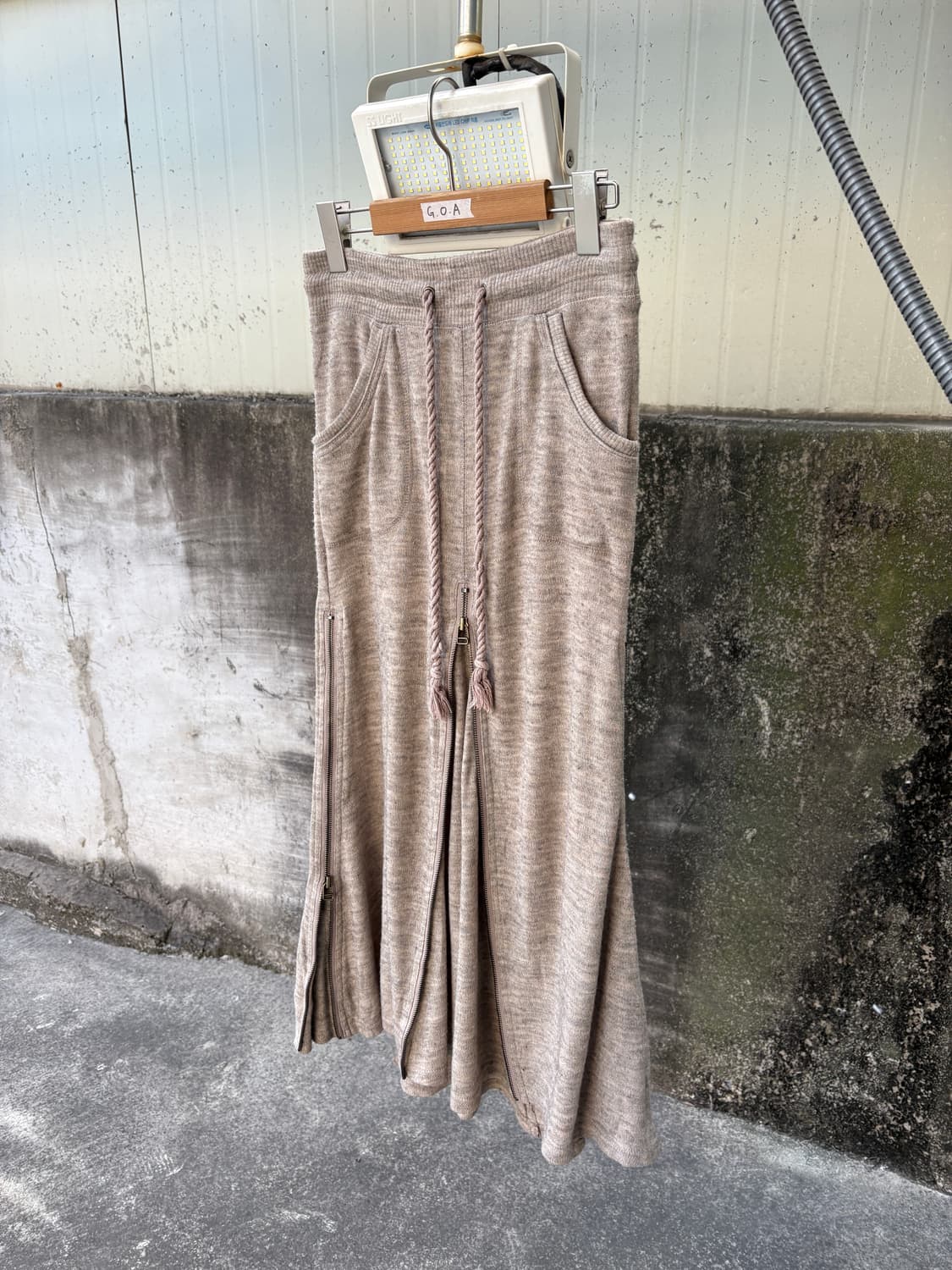 goa 고아 지퍼 롱 스커트 상품이미지3