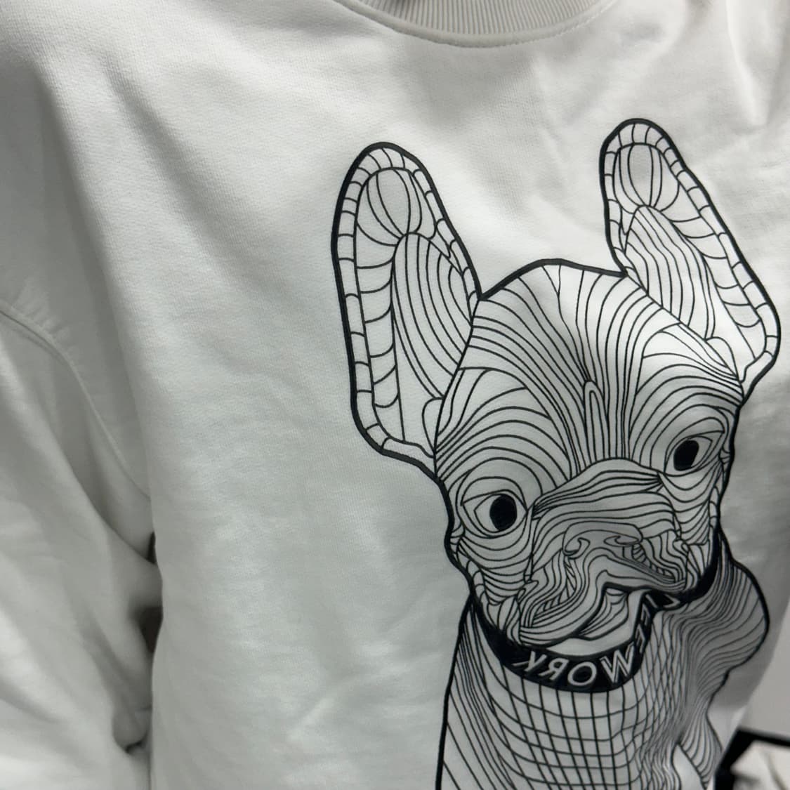 라이프워크 lifework 빅 로고 맨투맨 상품이미지3