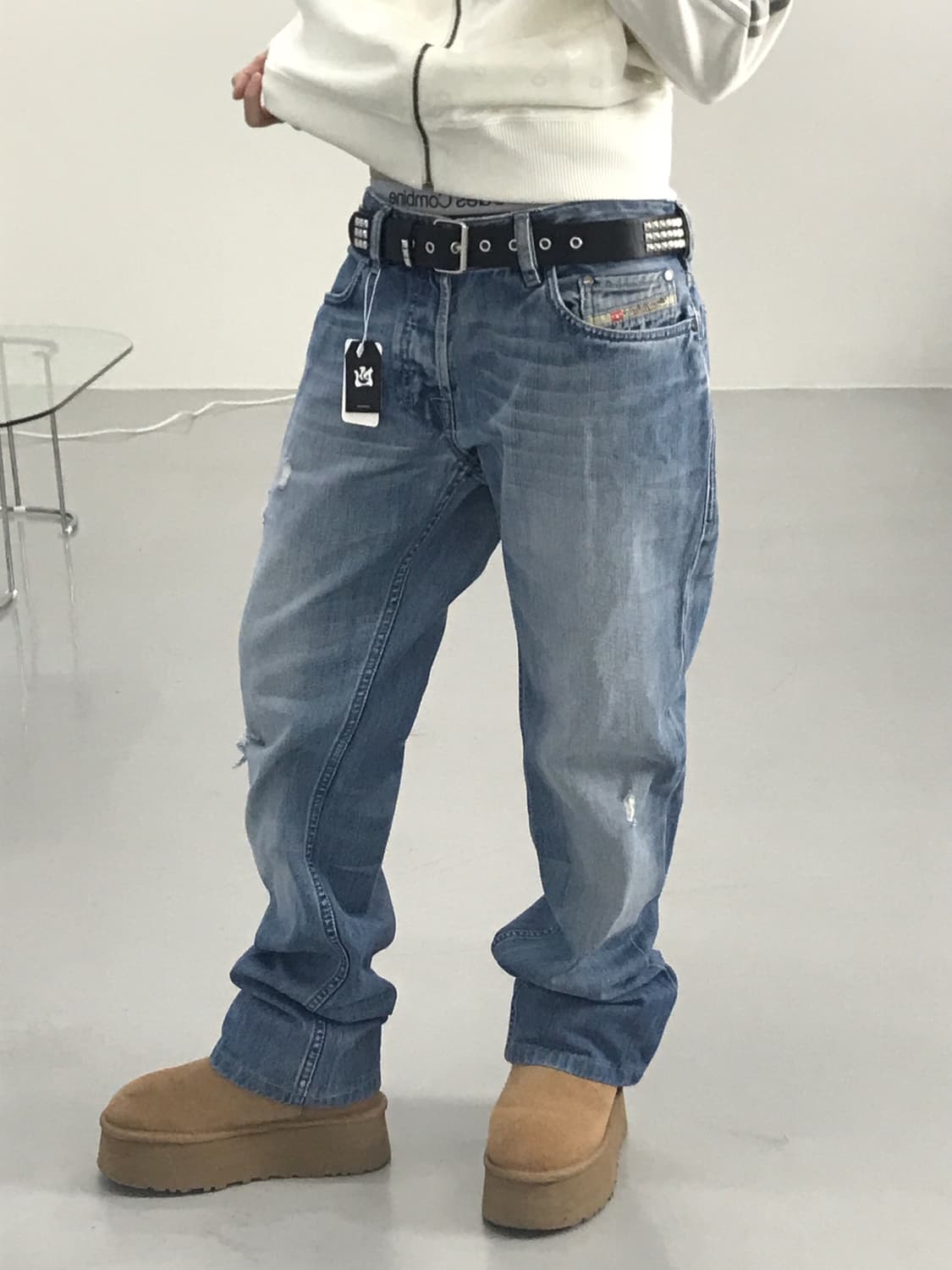 Diesel Patch Denim Pants 상품이미지3