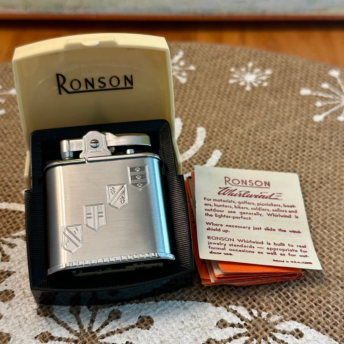 🇺🇸Ronson® “whirlwind” / 1940s~1952 상품이미지3