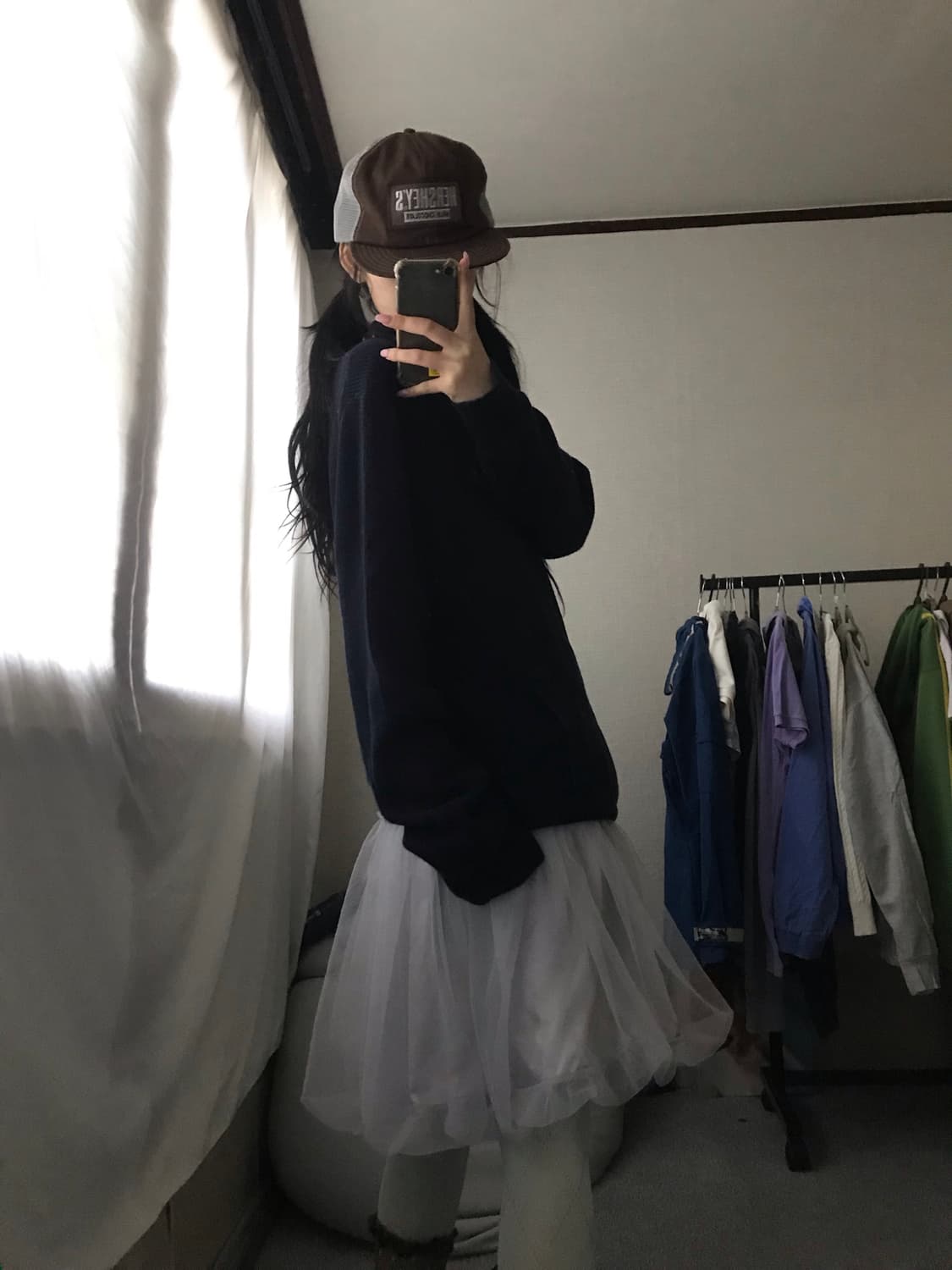 폴로 네이비 와플 집업 상품이미지4