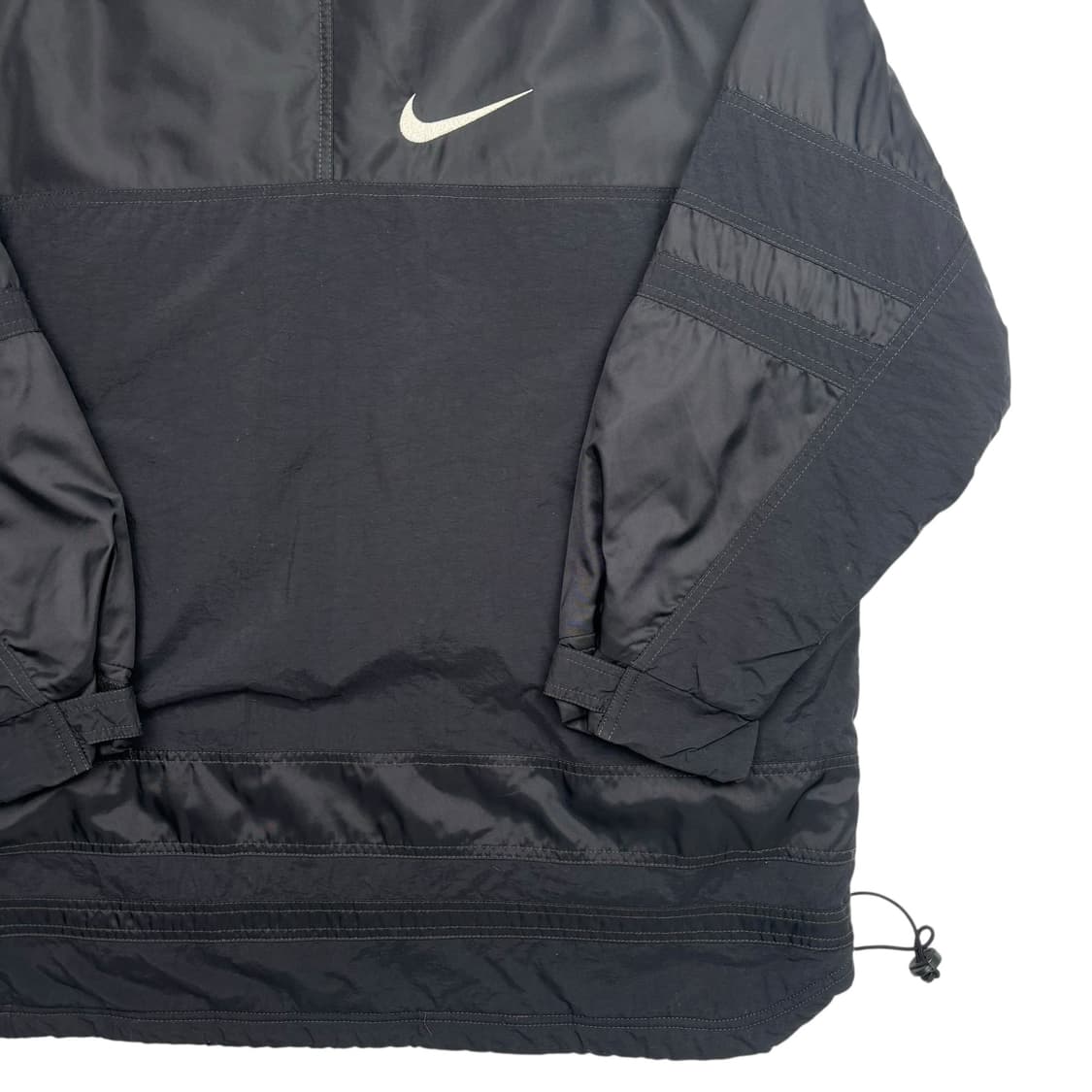 90s 나이키 올드스쿨 스우시 블랙 패딩 자켓 XL 상품이미지6