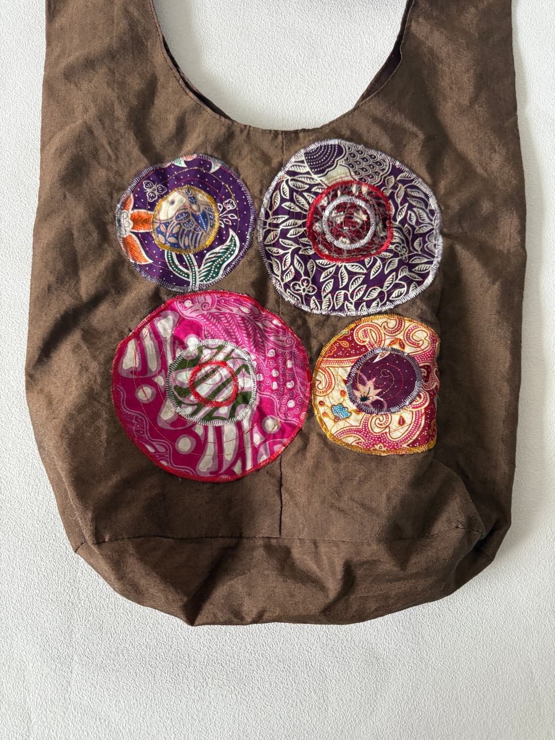 핸드메이드 자수 숄더 크로스백 상품이미지2