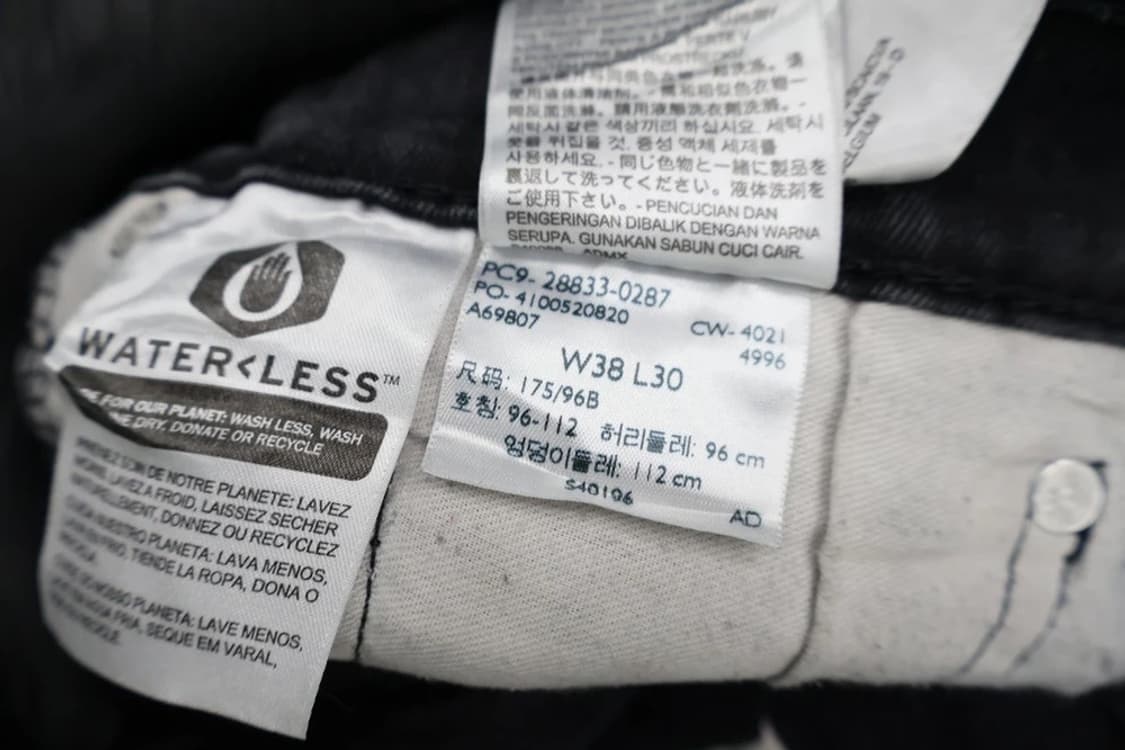 Levi’s 512 Black Slim Taper Jeans 상품이미지5