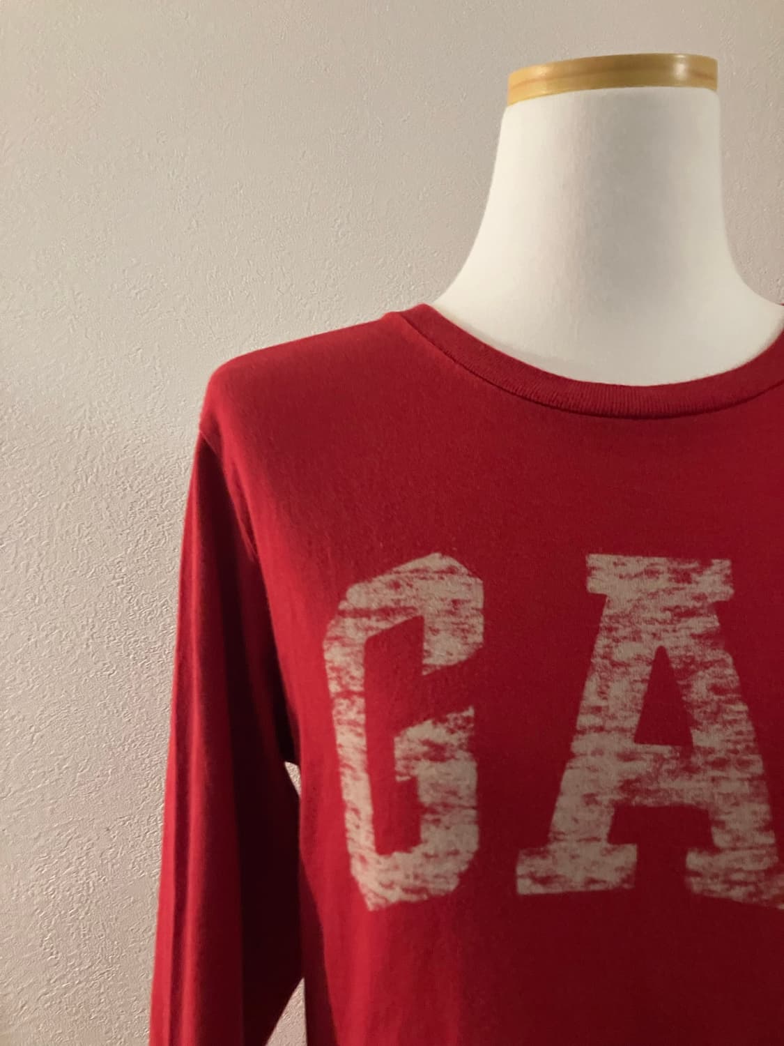 GAP 레드 로고 쭉티 롱슬리브티 상품이미지2