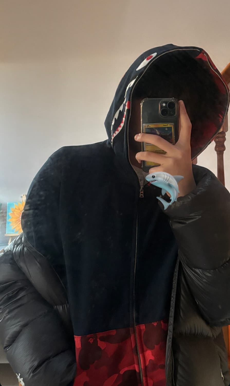 베이프 22시즌 샤크집업 상품이미지7