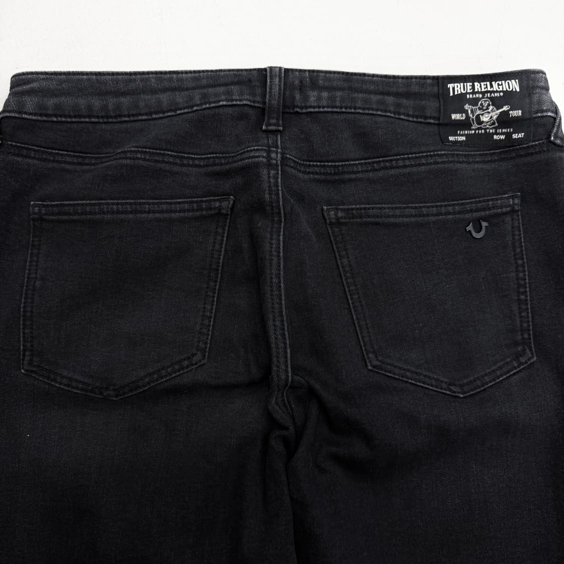 트루릴리전 Y2K 부츠컷 블랙 데님팬츠 상품이미지5