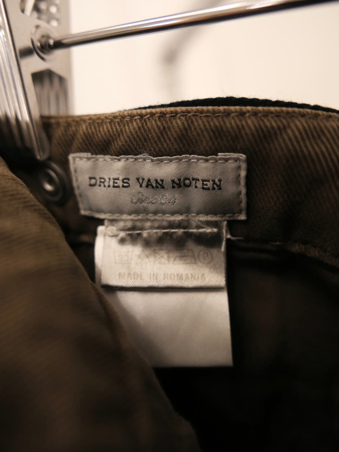 드리스 반 노튼 벨티드 팬츠 상품이미지6