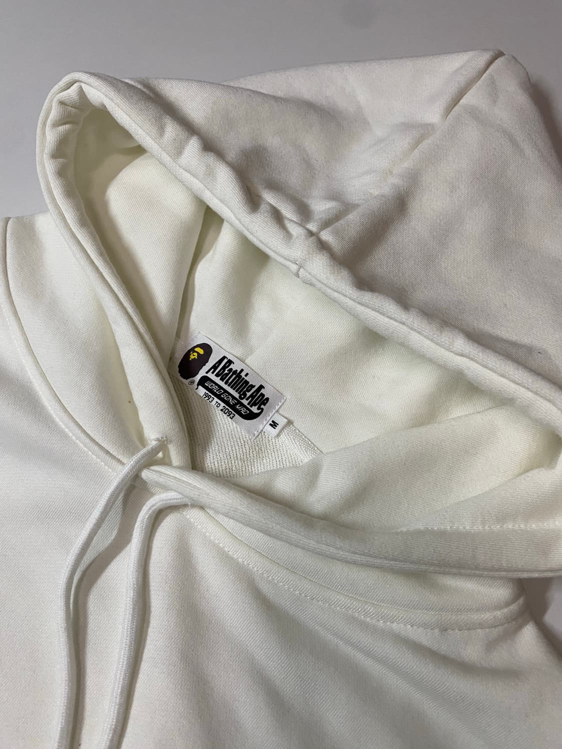 A BATHING APE X STUSSY 콜라보 후드티 M 상품이미지3