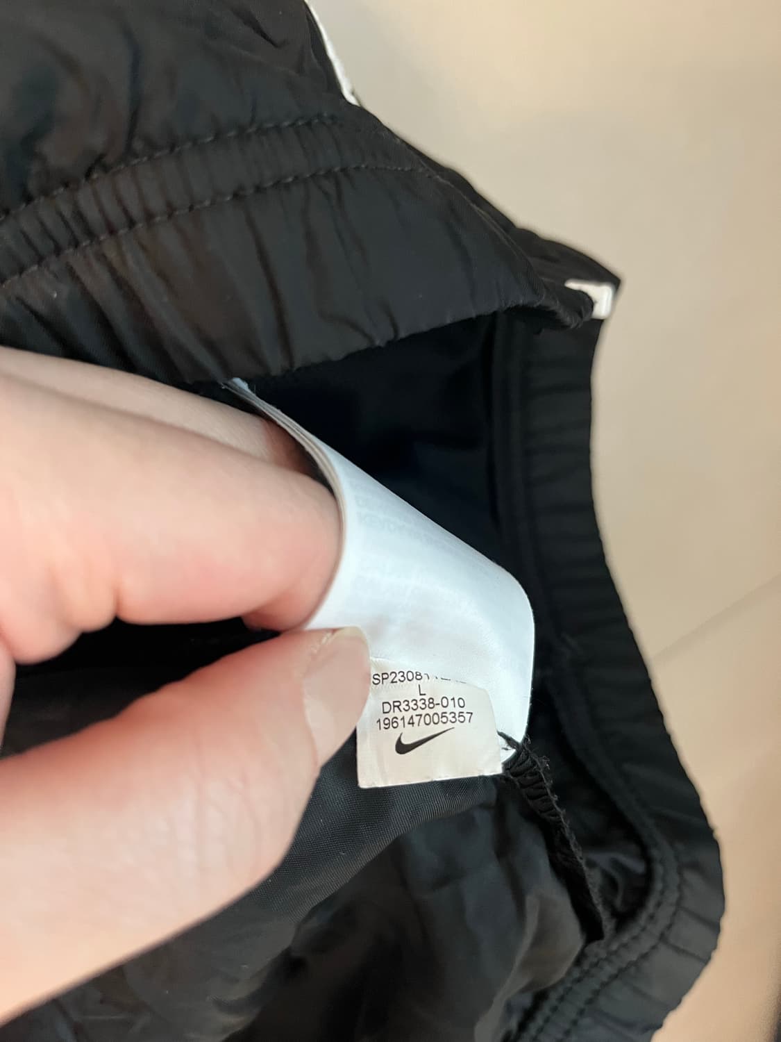 나이키 바람막이 블랙 (L) 상품이미지6