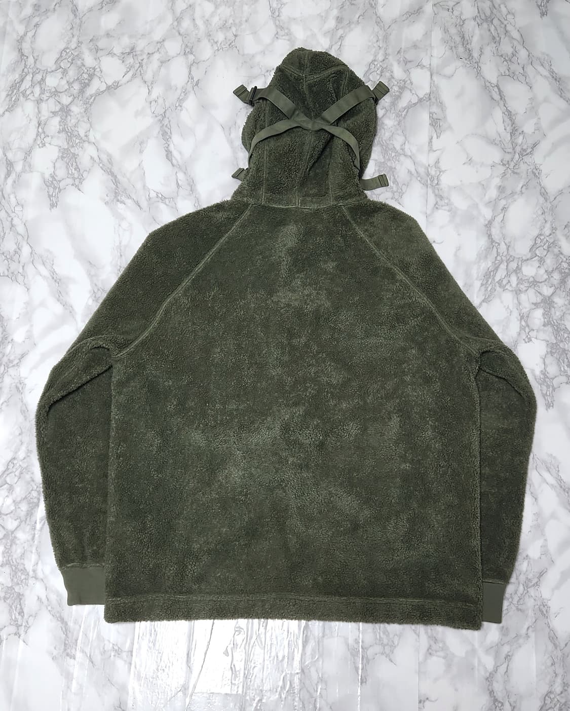 새상품 스톤아일랜드 21FW 후리스 카키 자켓 상품이미지5