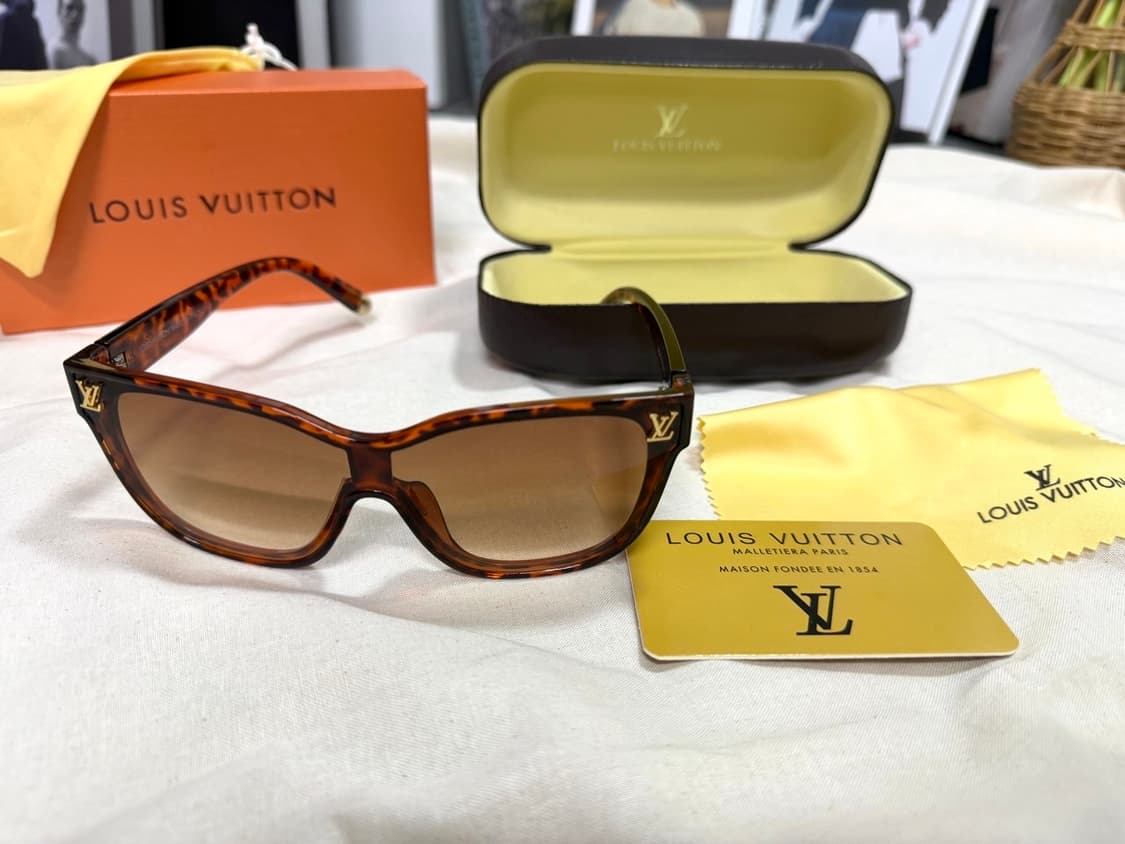 루이비통 LV 로고 브라운 선글라스 상품이미지2