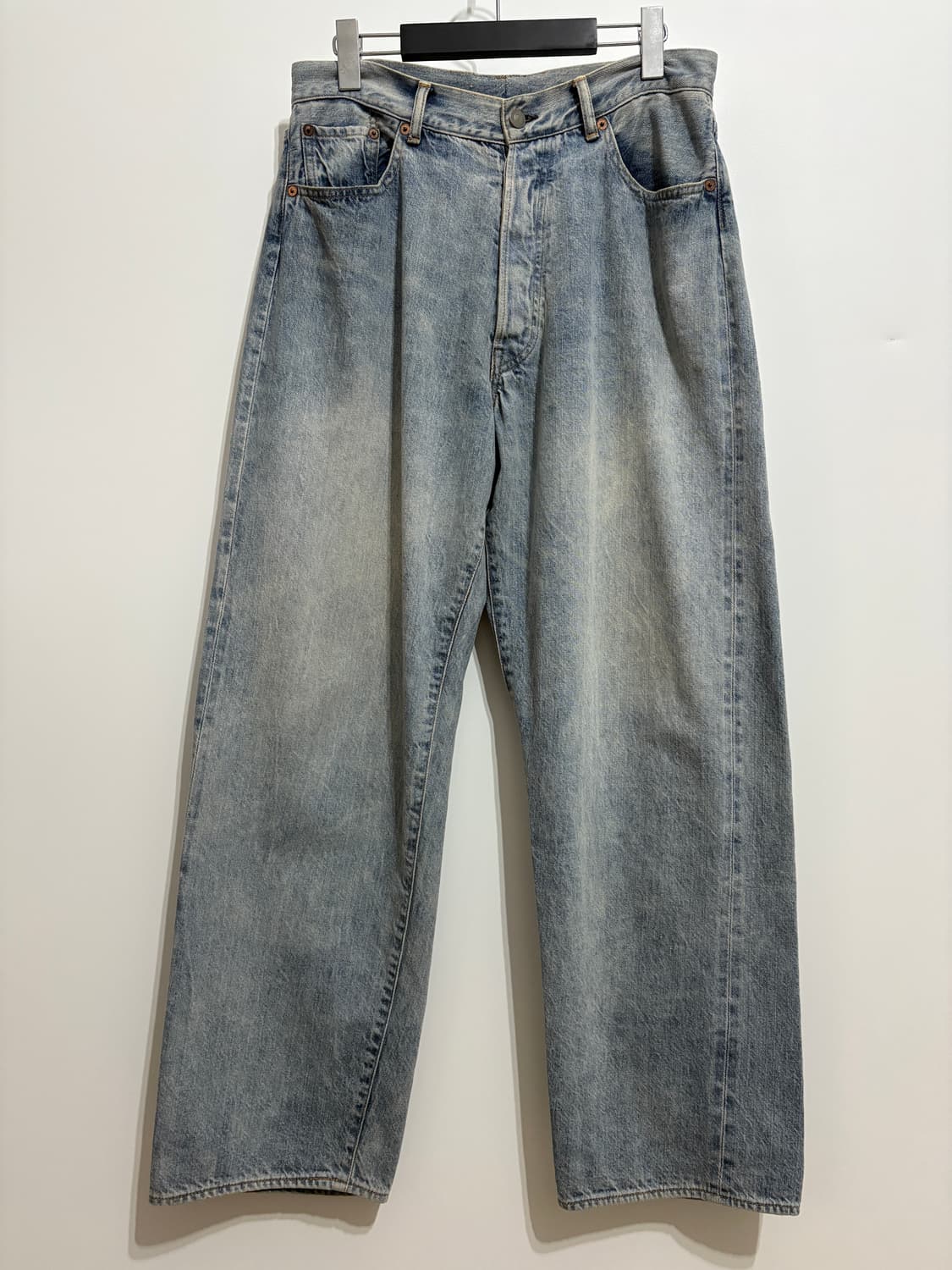 코모리 / 23SS 블리치 데님 진 팬츠 / 1 상품이미지1