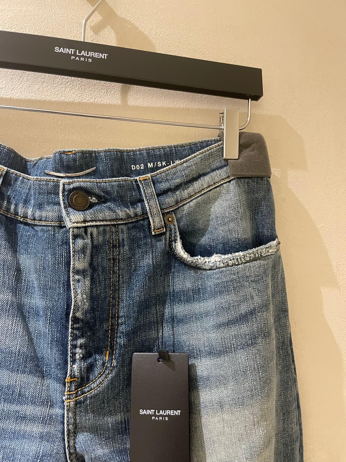 생노랑 청바지 상품이미지4