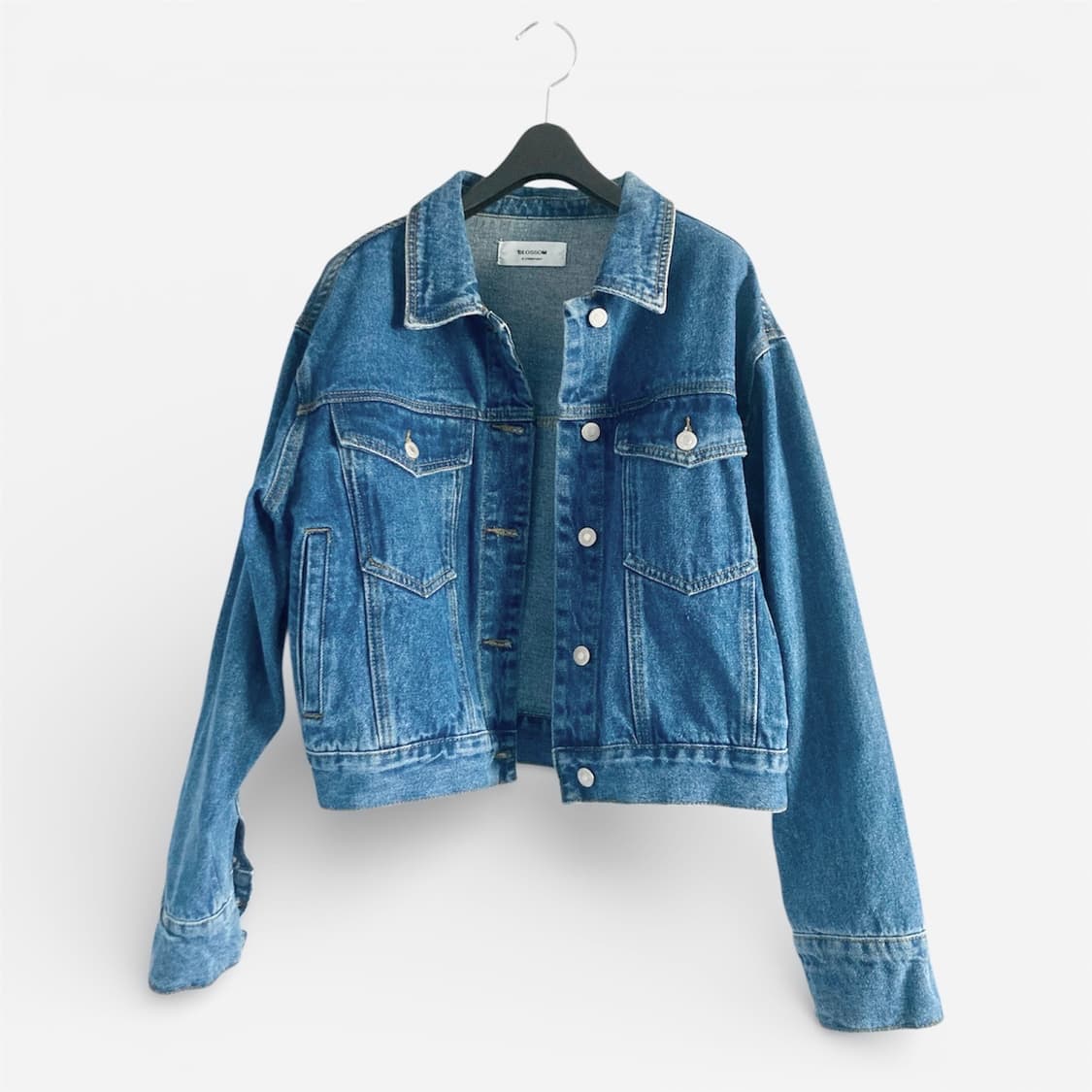 블러썸에이치컴퍼니 워싱 데님 자켓 상품이미지1