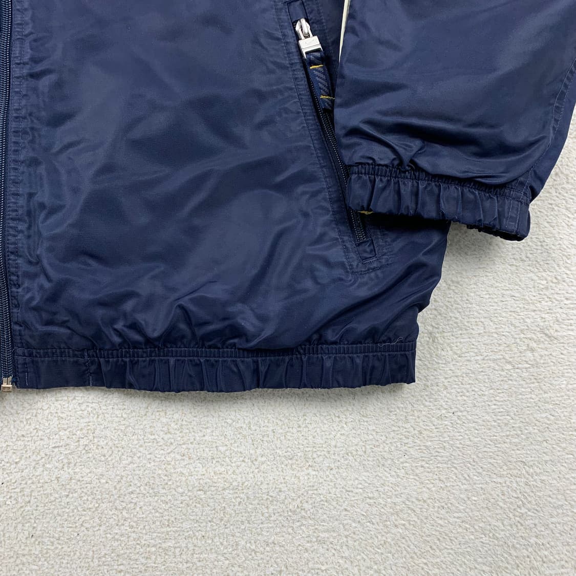 00s 나이키 올드스쿨 나일론쉘 바람막이 자켓 네이비 상품이미지5