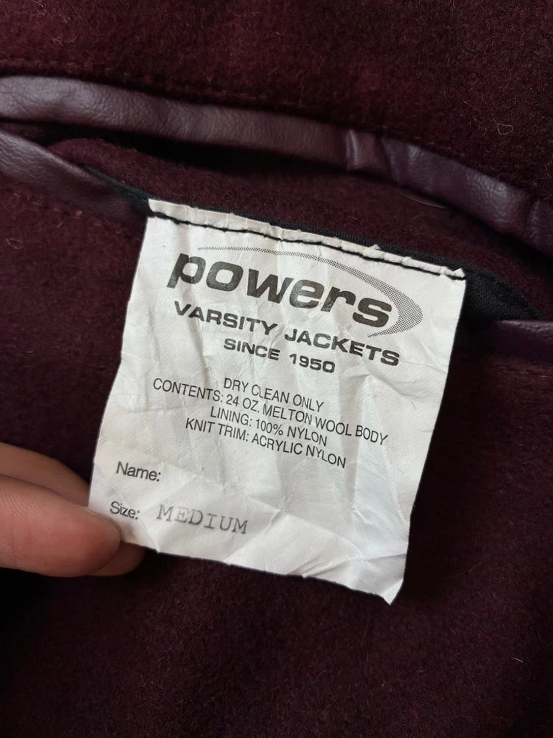 90s Vintage Cran Barry 바시티 자켓 PN5301 상품이미지7