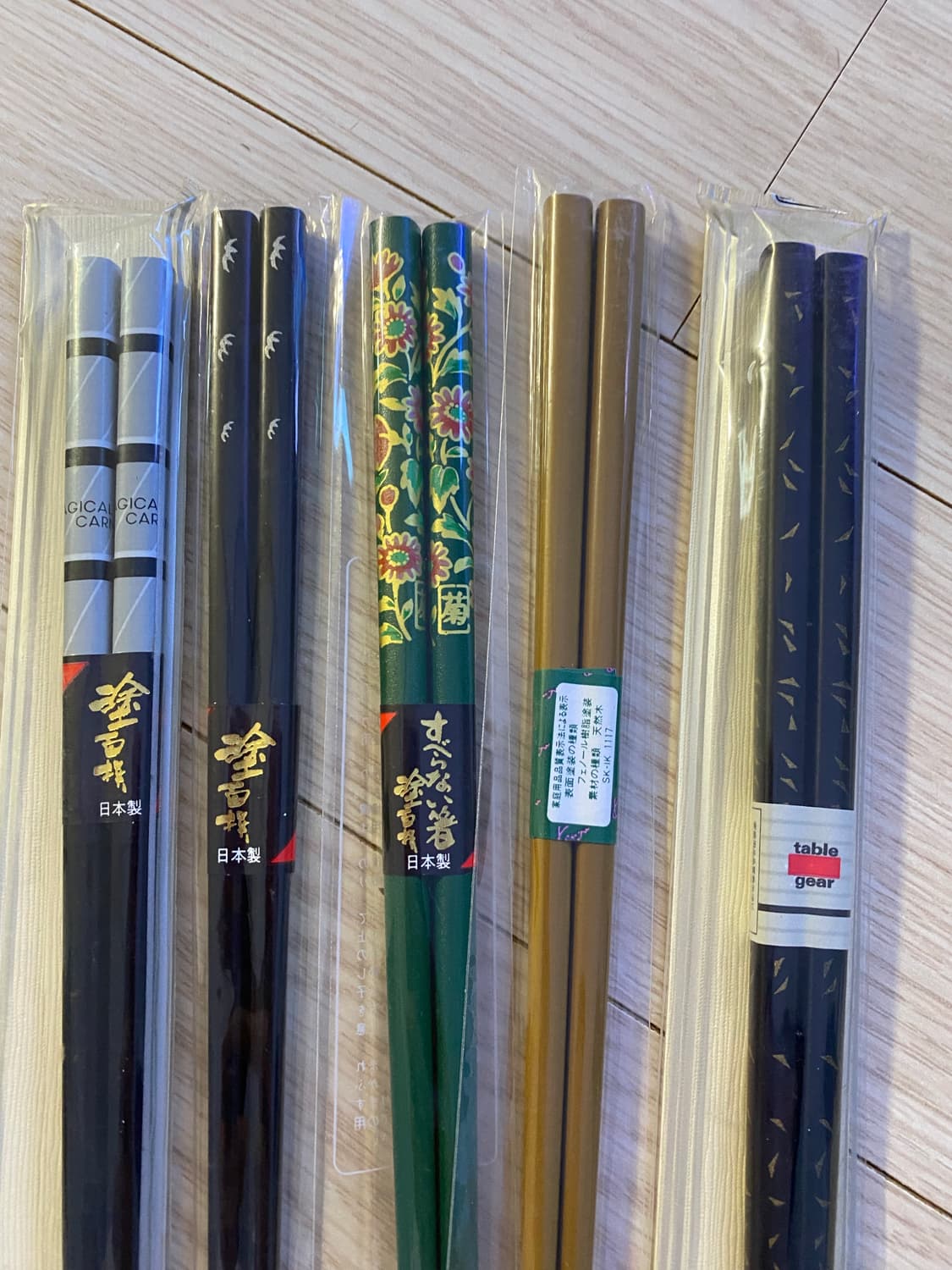 일본 나무젓가락 5인세트 상품이미지2