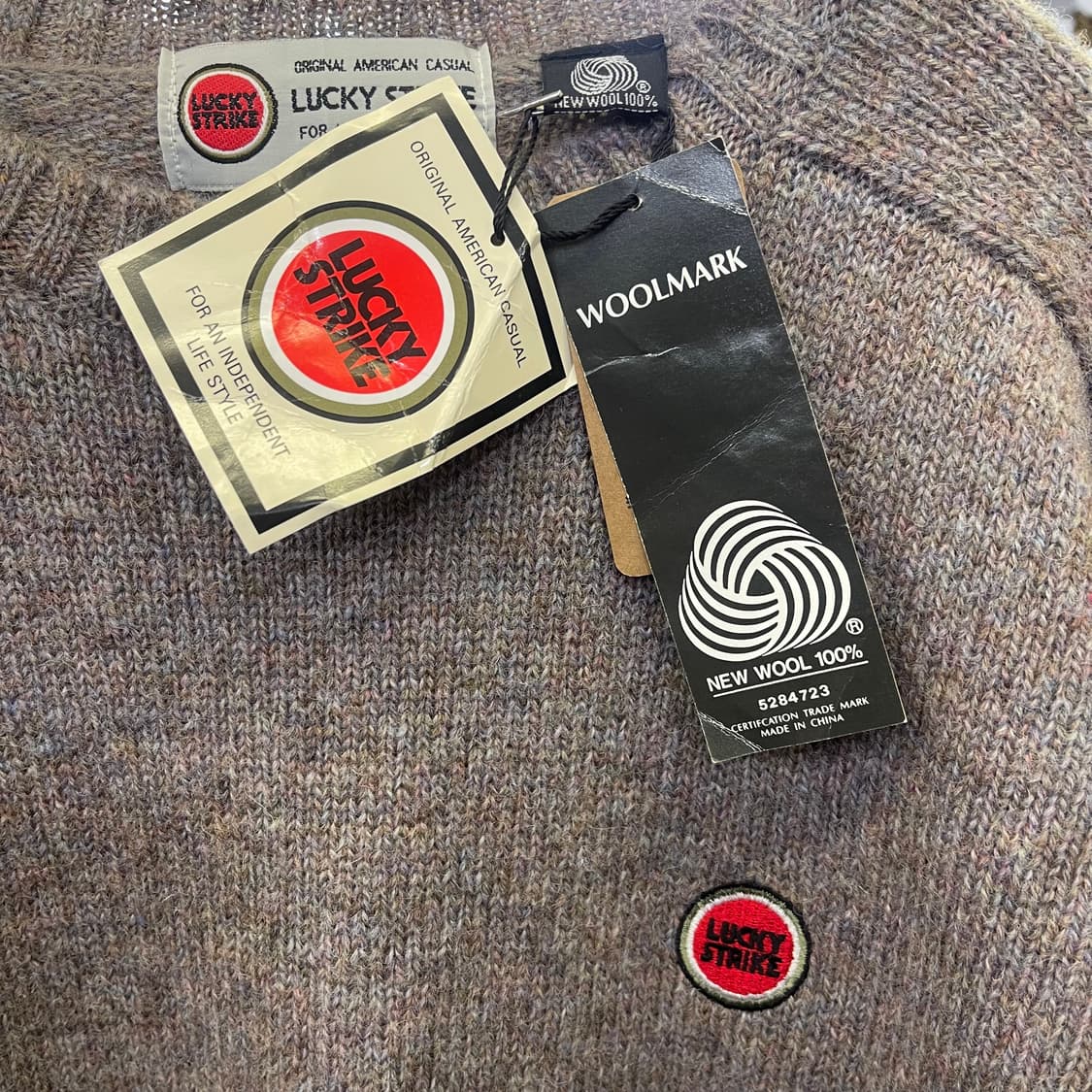 럭키 스트라이크 울 스웨터 상품이미지2