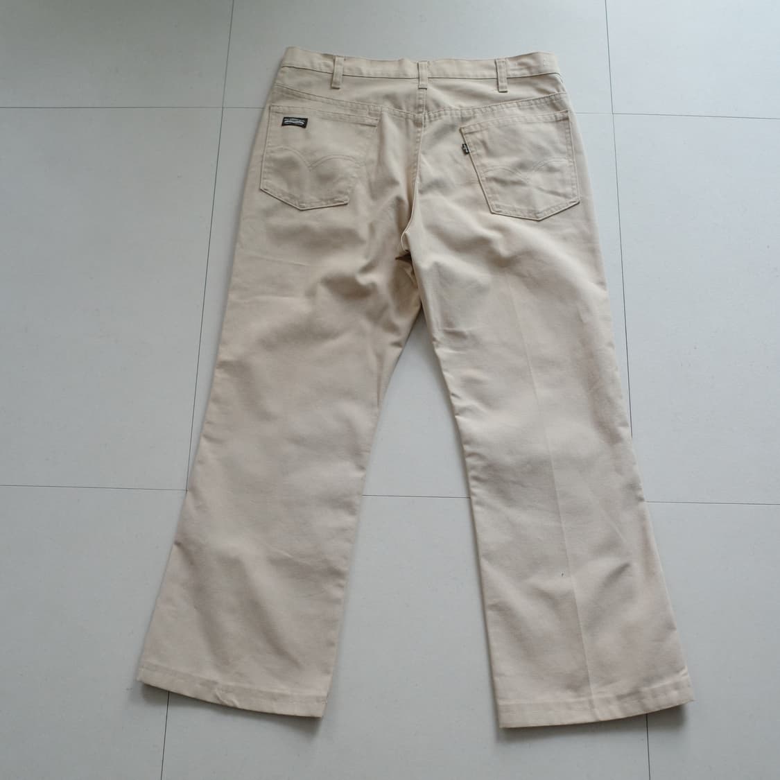 80년대 MADE IN USA 리바이스 516 탈론지퍼 캔버스 코튼 팬츠 상품이미지7