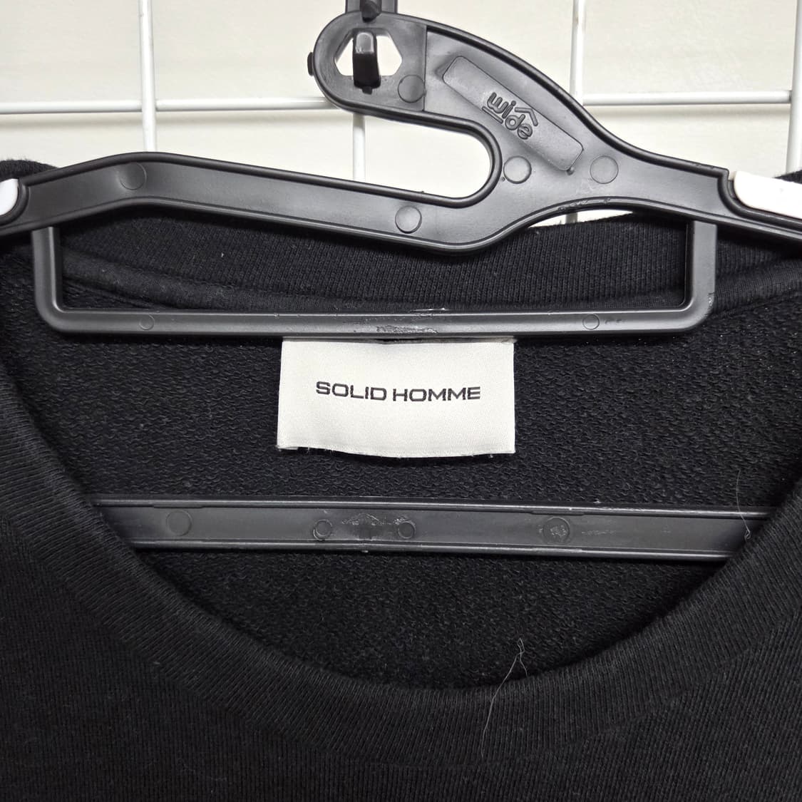 솔리드옴므 오브제 맨투맨(100) 이사정리 초특가 세일중 상품이미지4