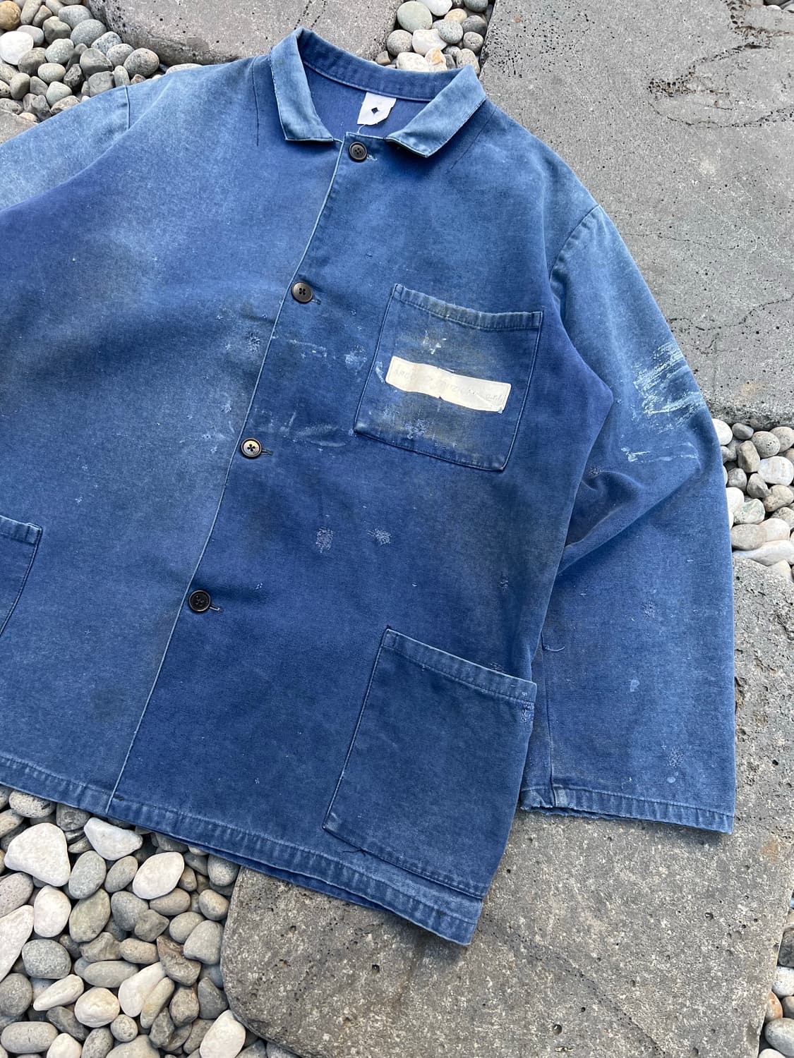 HARD FADED WASHING MOLESKIN 몰스킨프렌치워크자켓 상품이미지7