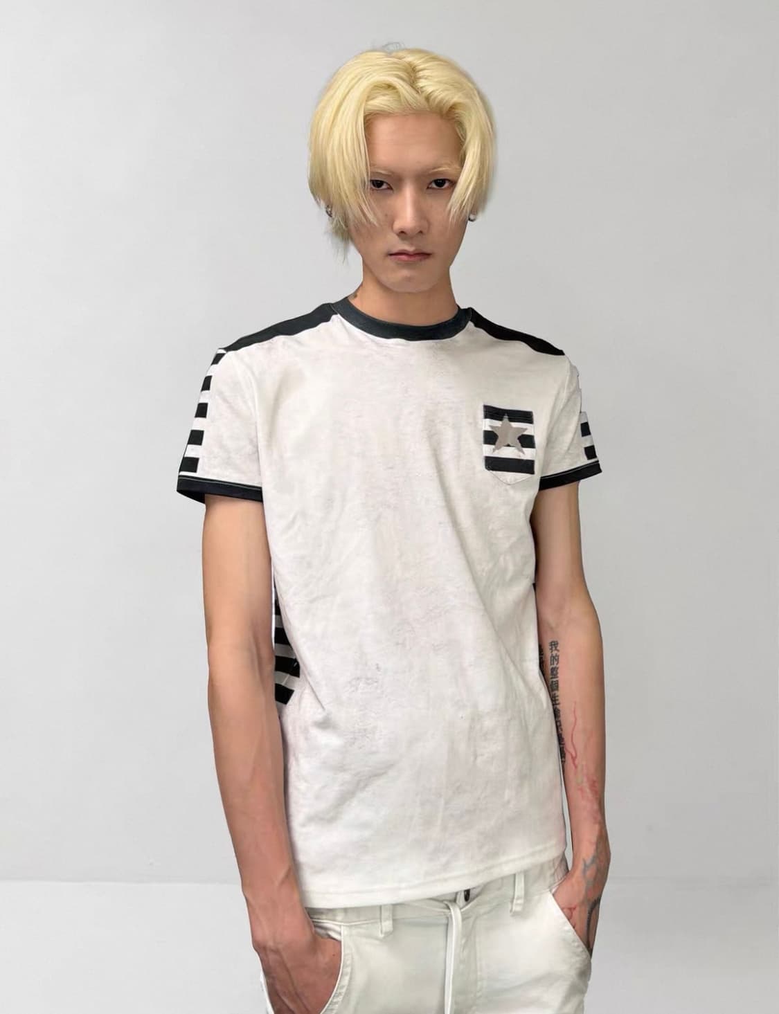 SSS Star Stripe Slim Tee 상품이미지3