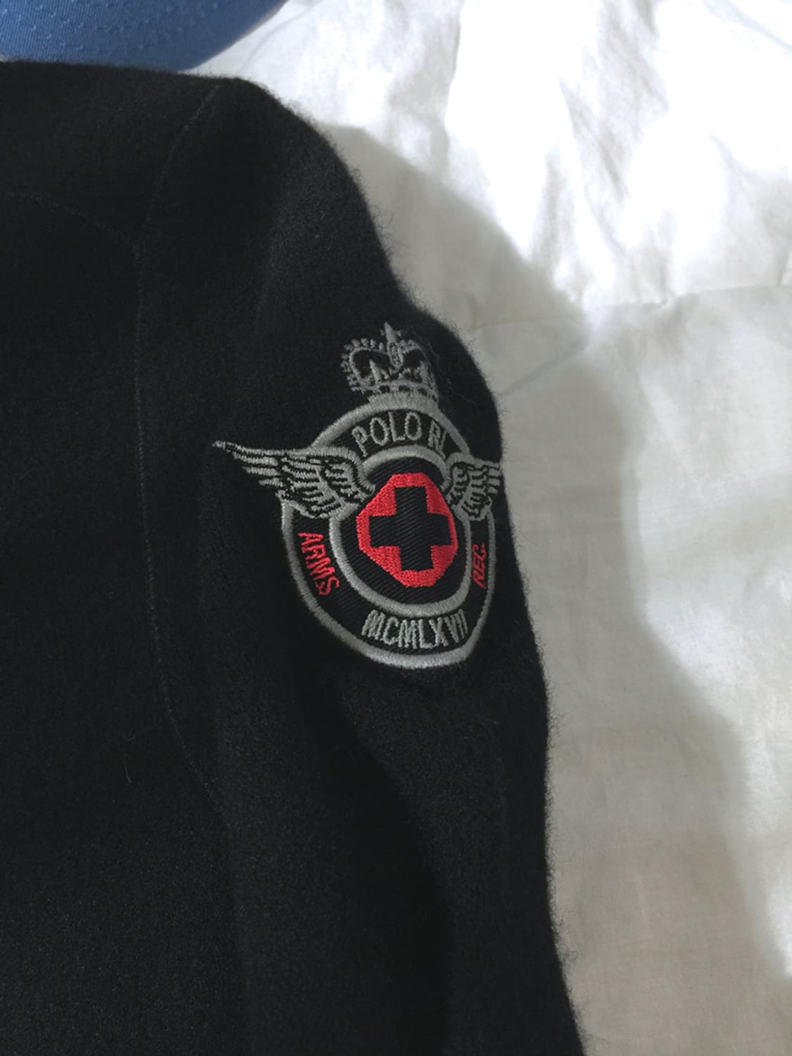 (MAN) 폴로랄프로렌 플리스 버튼넥 니트 M  상품이미지4