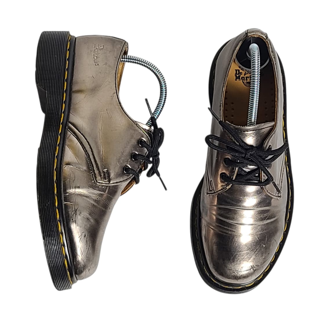 230-235) Dr.martens 닥터마틴 1461 3홀 메탈릭 실버 상품이미지6