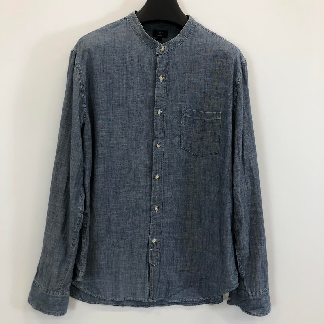 J.CREW 제이크루 샴브레이 헨리넥셔츠 L 상품이미지1