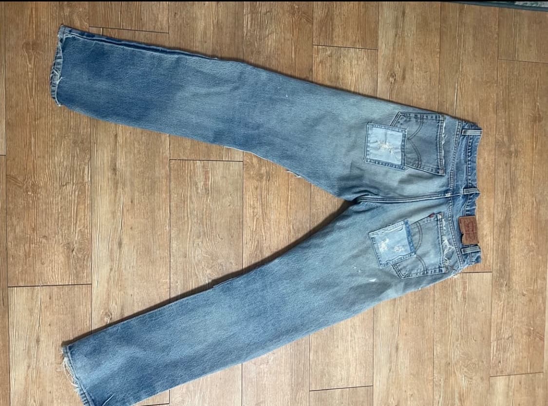 커트코베인 리바이스 505 패치진 상품이미지3