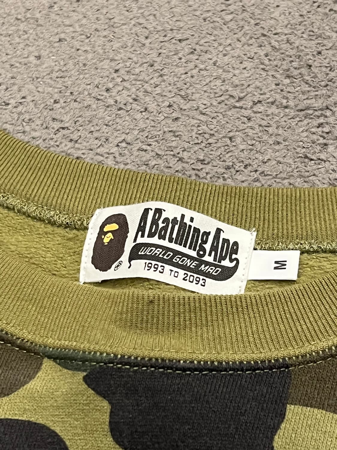 베이프 1st 카모 크루넥 처분  상품이미지3