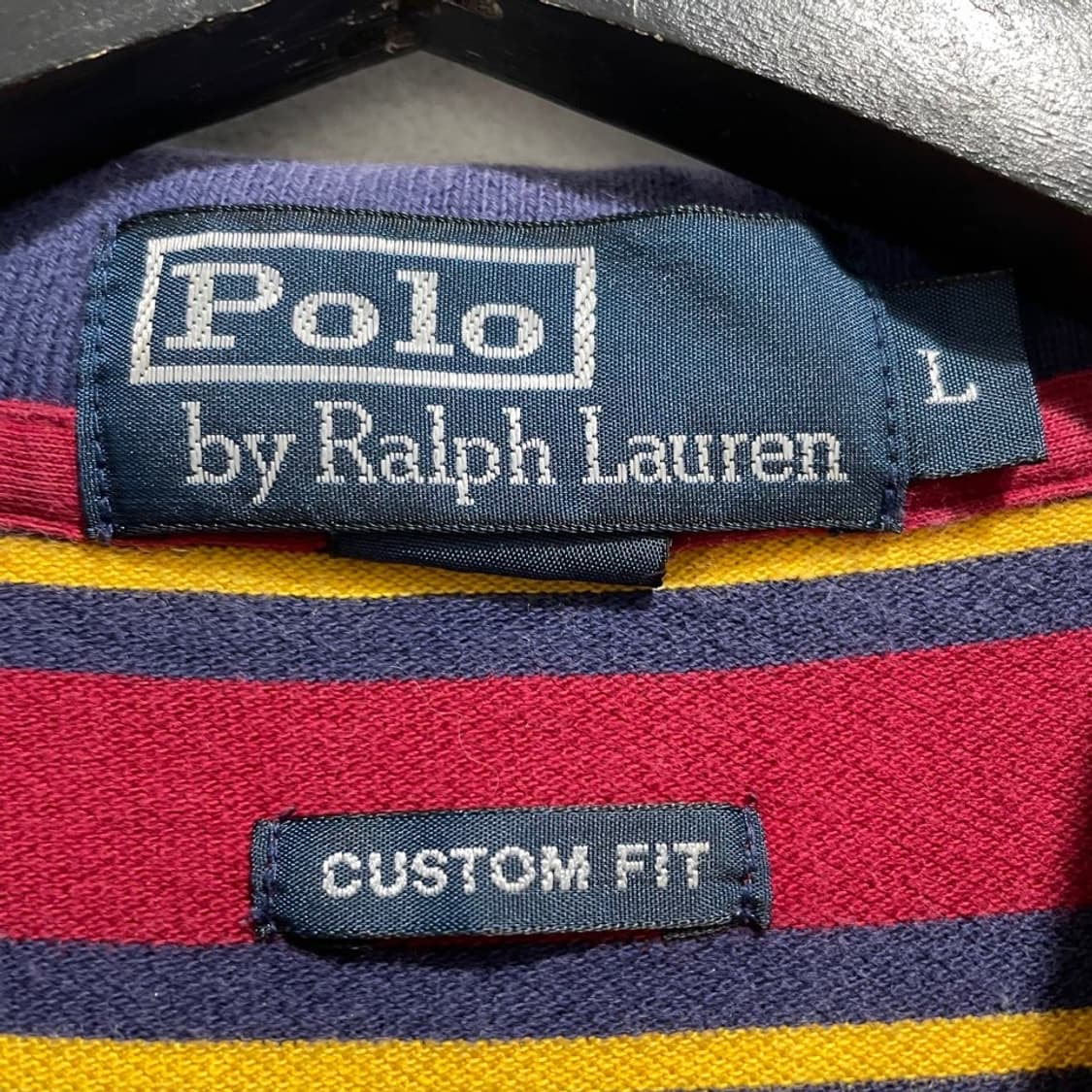 폴로 랄프로렌 스트라이프 반팔 카라티 상품이미지5