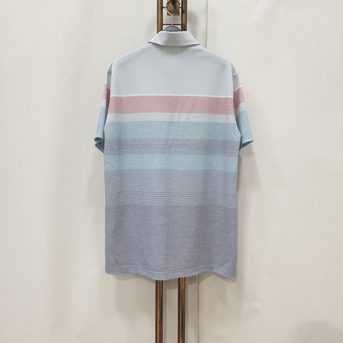 닥스 남성 컬러블록 반팔 카라 티셔츠 100 상품이미지5
