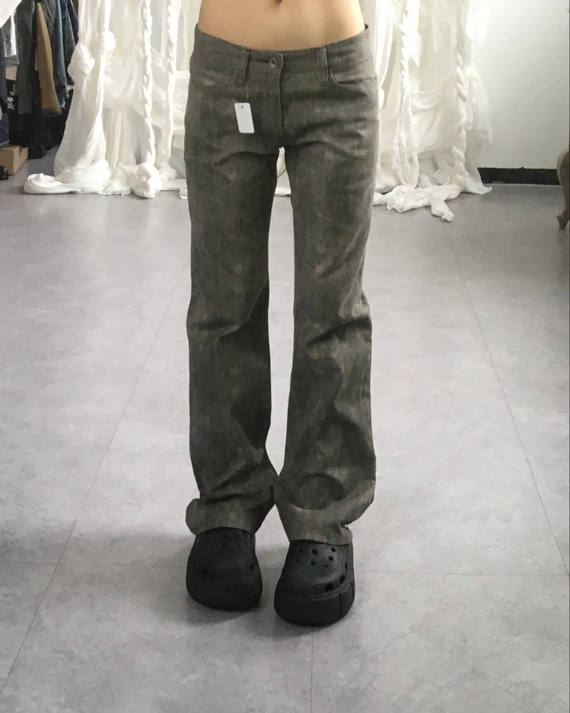 Python mood coating pants 상품이미지5