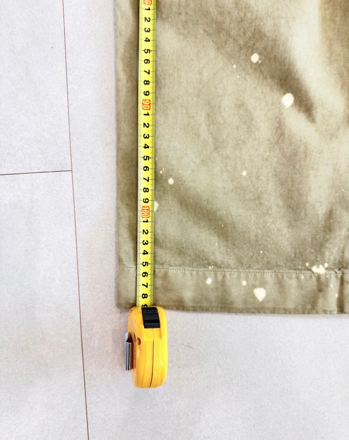 오라리 26SS 라이트 치노 베이지 새상품 상품이미지5