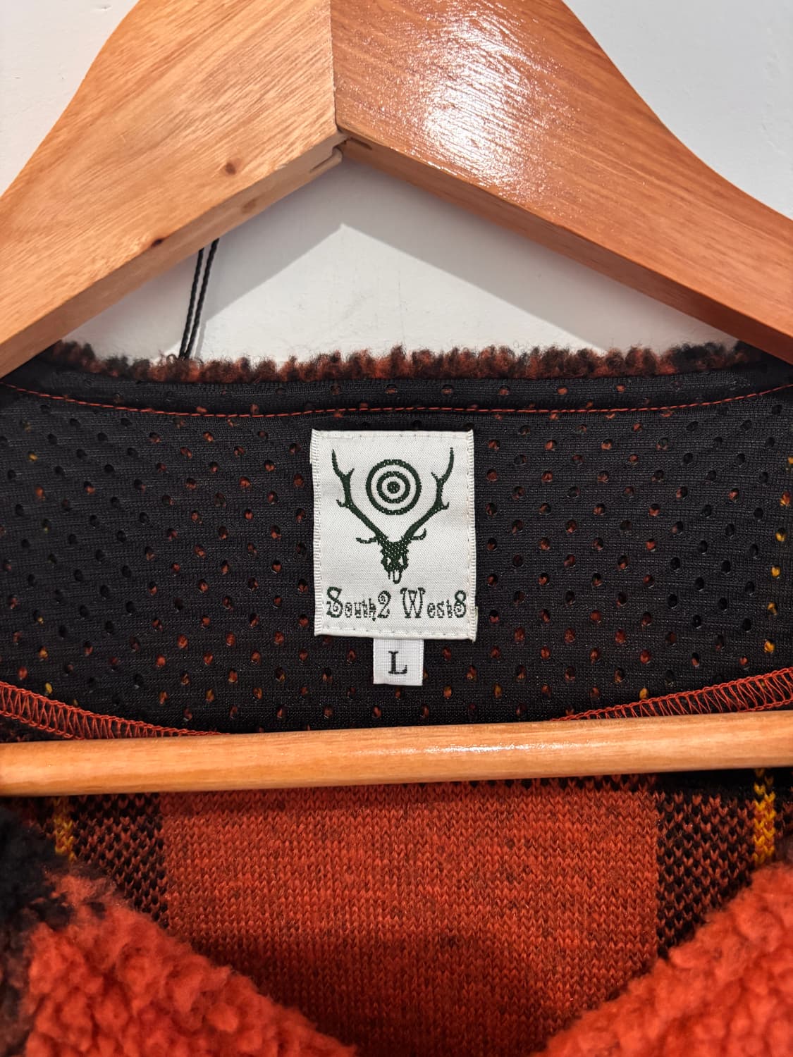 South2west8 P.P cardigan tartan  상품이미지2