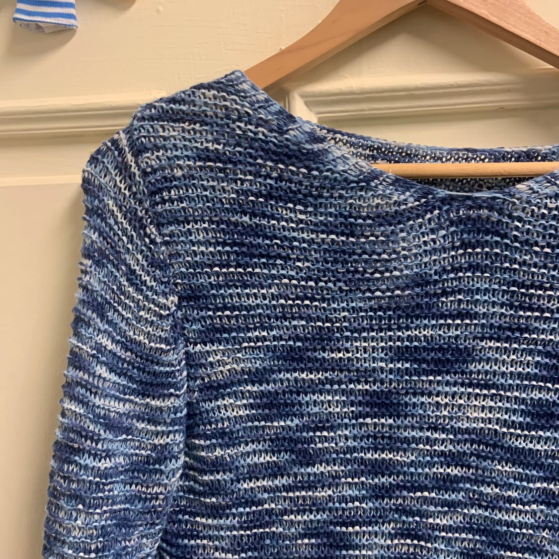 심플라이프 패턴 니트 상품이미지2