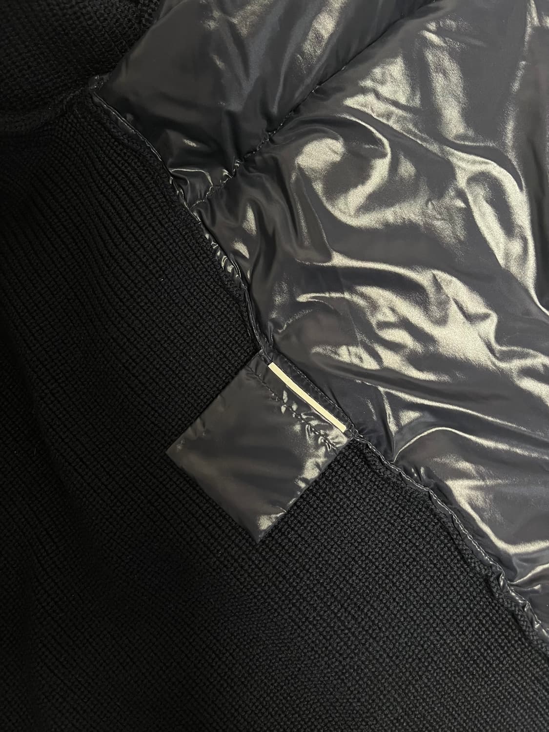 몽클레어 삼선 니트패딩 m 상품이미지5