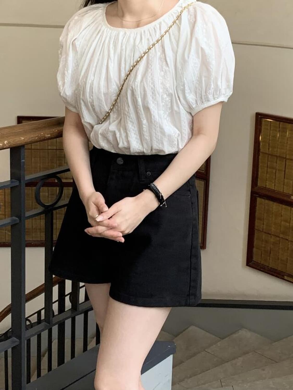 모도 Tof shorts black 상품이미지1