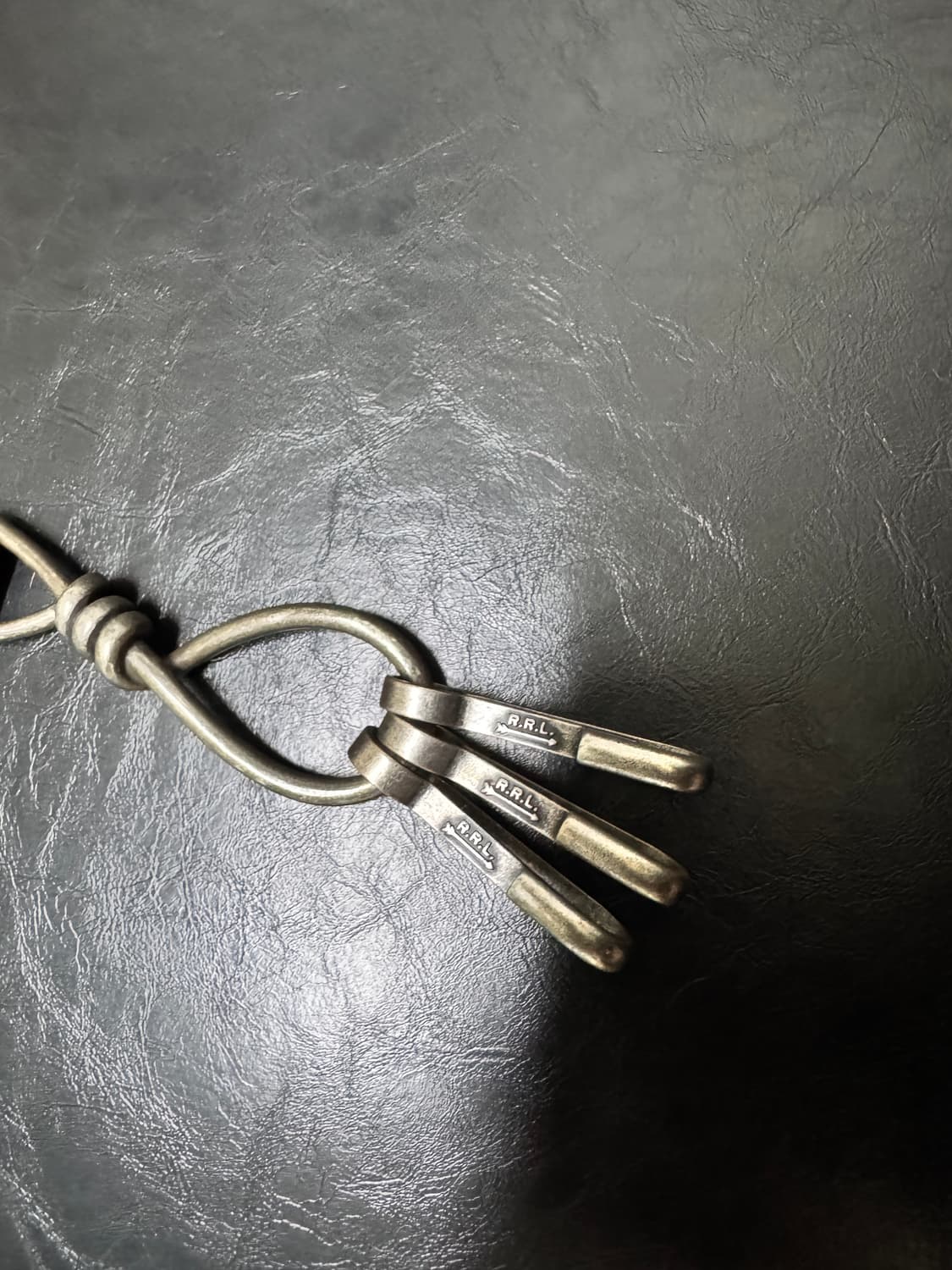rrl 레더 키포브 가죽 키링 키홀더 상품이미지4