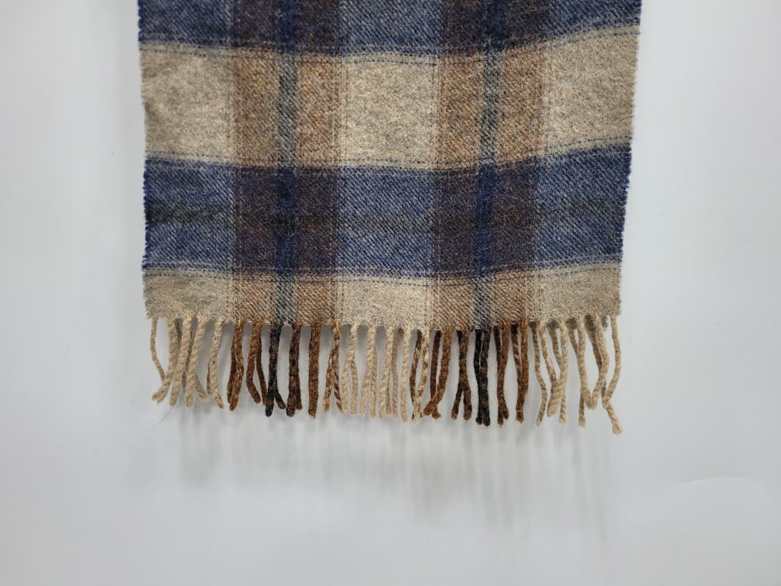 파인 메리노스 버진울 100% 체크 머플러 / 182x28 상품이미지4