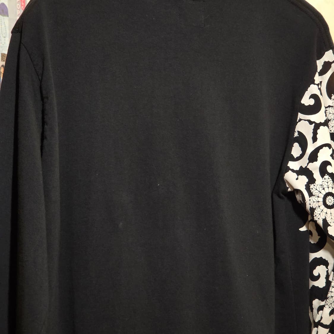 JPN 오리엔탈 프린팅 블랙 롱슬리브 상품이미지5